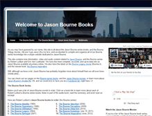 Tablet Screenshot of jason-bourne-books.com